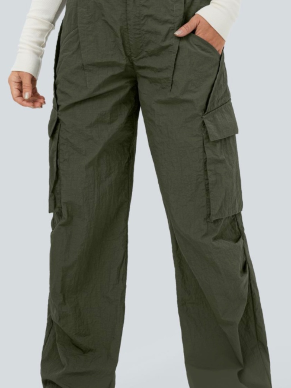 BNWT- Halara Cargo Pants Olive Green Size Small